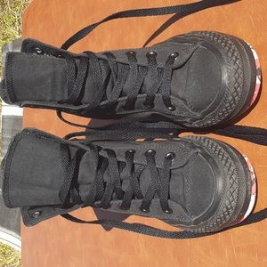 Converse Chuck Taylor Wedge all black canvas